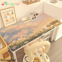Hoạt Hình Da Chống Thấm Nước Bàn Thảm Trẻ Em Học Tập Bàn Vải Ăn Chống Dầu Chống Bỏng Văn Phòng Miếng Lót Chuột Chống Trơn Trượt