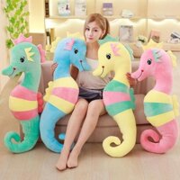 Hoạt Hình Dễ Thương Búp Bê Cá Ngựa Đồ Chơi Sang Trọng Có Thể Tháo Rời Và Có Thể Giặt Được Trẻ Em Ngủ Gối Dài Nữ Quà