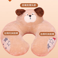 Hoạt Hình Dễ Thương Hình Chữ u Gối Hình Chữ u Cổ Sống Gối Gối Cổ Gối Gối Cổ Gối Gối Cổ Gối Hình Chữ u Gối Di Động Du Lịch Xe Ngủ Tiện Dụng Cụ 03.19