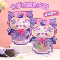 Hoạt Hình Dễ Thương Túi Ăn Nhẹ Túi Ziplock Túi Bao Bì Thực Phẩm Ăn Nhẹ Bánh Quy Kẹo Bao Bì Túi Quà Tặng Tinh Tế20250112