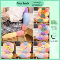 Hoạt Hình Đệm Lót Ghế Ngồi Hình Tròn Họa Tiết Hoa Xinh Xắn