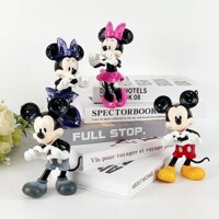 Hoạt Hình Hoạt Hình Anime Mickey Minnie 2 Phong Cách Trái Tim Phong Cách Cặp Đôi Búp Bê Bánh Trang Trí Đồ Trang Trí Búp Bê Hình