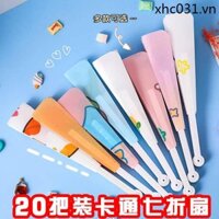 Hoạt Hình Hoạt Hình Gấp Quạt Học Sinh Cầm Tay Dễ Thương 30% Quạt Gấp Mùa Hè Di Động Quay Tay Quạt Nhỏ Trẻ Em Sáng Tạo Quà Tặng Nhỏ