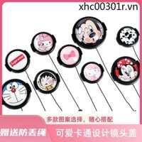 Hoạt Hình Hoạt Hình Nắp Ống Kính 40.5mm Thích Hợp Cho Sony zve10 Fuji XT50 Camera Canon R50 Nhỏ Spittoon Chống Mất Dây