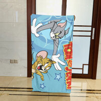 Hoạt Hình Hoạt Hình Tom Và Jerry Mèo Và Chuột In Khăn Tắm Nhanh Khô Đi Biển Khăn