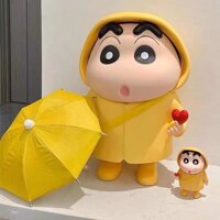 Hoạt Hình Kích Thước Lớn Heo Đất Crayon Shin-Chan Heo Đất Áo Mưa Shin-Chan Bộ Đồ Ngủ Siêu Nhân Hình Orna