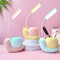 Hoạt Hình Ốc Tai Sạc Đèn Bàn Học Sinh Học Bảo Vệ Mắt Sáng Tạo usb Gấp Ký Túc Xá Đọc Sách Đèn Đất Đẩy 25.1.3