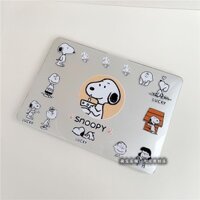 Hoạt Hình Ốp Bảo Vệ Máy Tính Bảng Trong Suốt Họa Tiết snoopy Dễ Thương Chống Rơi Cho macbook air 2020 m1 pro13 inch