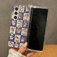 Hoạt Hình Ốp Lưng Chất Liệu pc Bảo Vệ Cho samsung galaxy z fold 3 4 5 5g fold5 fold4 fold3