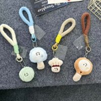 Hoạt Hình Sang Trọng Ping Pong Tennis Điện Thoại Treo Dây Mặt Dây Đeo Cổ Tay Dây Túi Mặt Dây Chuyền