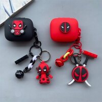 Hoạt Hình Vỏ Bảo Vệ Hộp Sạc Tai Nghe realme buds air 3s Bằng Silicon Họa Tiết deadpool Độc Đáo
