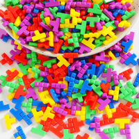 Hoạt Hình Vui Nhộn Màu Hỗn Hợp Tetris Nhựa Phụ Kiện Làm Tự Làm Kem Keo Kẹp Tóc Vỏ Điện Thoại Chất Liệu