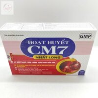 Hoạt Huyết CM7 Nhất Long - Hỗ Trợ Hoạt Huyết, Tăng Cường Tuần Toàn Máu Não