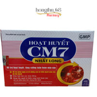 HOẠT HUYẾT CM7 NHẤT LONG - Hỗ trợ hoạt huyết, tăng cường tuần hoàn máu não