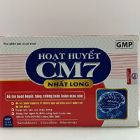 HOẠT HUYẾT CM7 NHẤT LONG HỘP 3 VỈ X 10 VIÊN