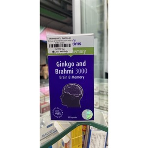 Hoạt huyết dưỡng não Blackmores Ginkgo Brahmi 40 viên