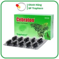 Hoạt huyết dưỡng não CEBRATON viên nang mềm Traphaco (Hộp 50 viên)