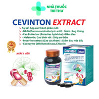 Hoạt Huyết Dưỡng Não Cevinton Extract - Giảm Tai Biến Mạch Máu Não - Ngăn Ngừa Đột Quỵ - Tăng Cường Trí Nhớ