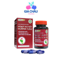 Hoạt huyết dưỡng não Domesco giảm đau đầu, hoa mắt, chóng mặt do thiểu năng tuần hoàn não - 60 viên nang