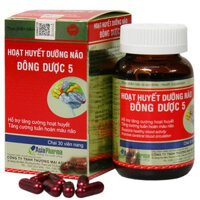Hoạt Huyết Dưỡng Não Đông Dược 5, hỗ trợ tăng cường tuần hoàn não