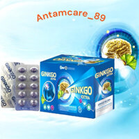 Hoạt huyết dưỡng não ginkgo extra tăng cường tuần hoàn máu não từ ginkgo biloba, rutin, coenzym Q10 Hộp 80 viên