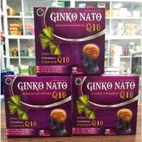 Hoạt Huyết Dưỡng Não Ginko Nato Q10 - Hộp 100 Viên