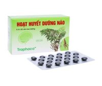 Hoạt huyết dưỡng não -Hộp 5 vỉ x 20 viên bao đường traphaco