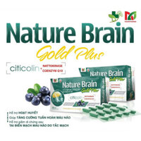 Hoạt huyết dưỡng não Nature Brain Gold Plus giảm đau đầu, hoa mắt, chóng mặt, mắt ngủ, đau vai gáy, tê bì chân tay
