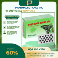 Hoạt huyết dưỡng não Trapha Hộp 100 Viên