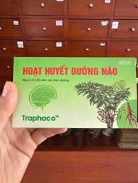 Hoạt Huyết Dưỡng Não Traphaco – Tăng tuần hoàn não, giảm chóng mặt | Nhà Thuốc Vĩnh An Đường
