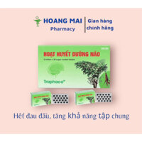 Hoạt huyết dưỡng não Traphaco (Hộp 100 viên nén )- Hỗ trợ hoạt huyết, dưỡng não ,đau đầu hoa mắt chóng mặt,mất tập trung