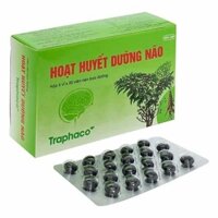 Hoạt Huyết Dưỡng Não Traphaco giúp cải thiện trí nhớ (5 vỉ x 20 viên)