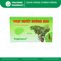 Hoạt Huyết Dưỡng Não Traphaco Giúp Bổ Não, Tăng Cường Tuần Hoàn Não, Hộp 100 Viên Bao Phim – Nhà thuốc Thu Dung