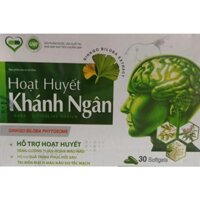 Hoạt Huyết Khánh Ngân 30 viên - Thực phẩm bảo vệ sức khỏe