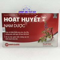 Hoạt Huyết Nam Dược giúp bổ huyết, hỗ trợ lưu thông tuần hoàn máu não hộp 50 viên