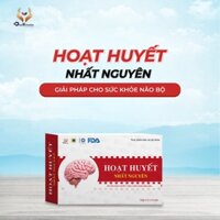 Hoạt Huyết - Nhất Nguyên, Tăng Cường Lưu Thông Máu, Giảm Mất Ngủ, Chóng Mặt, Đau Mỏi Vai gáy, Tê Bì Tay Chân