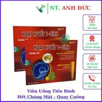 Hoạt Huyết t- đình Dứt điểm rối loạn tiền đình, Hết Chóng Mặt Quay Cuồng - Hộp 60 viên [Chính Hãng]