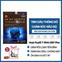 Hoạt huyết T-Đình G&P Plus – Dứt điểm rối loạn tiền đình, hết đau đầu, đau nửa đầu, ổn định huyết áp.