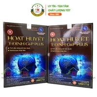 Hoạt huyết T-Đình G&P Plus – Dứt điểm rối loạn tiền đình, hết đau đầu, đau nửa đầu, ổn định huyết áp.