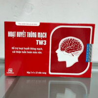 Hoạt Huyết Thông Mạch TW3 - Cải Thiện Tuần Hoàn Máu Não Giảm Suy Giảm Trí Nhớ, Đau Đầu, Hoa Mắt, Chóng Mặt, Mất Ngủ