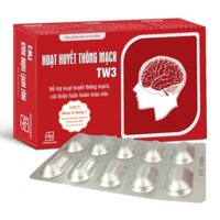 Hoạt Huyết Thông Mạch TW3 - Hỗ Trợ Giảm Đau Đầu Chóng Mặt Tê Bì Chân Tay, Tăng Cường Tuần Hoàn Maus Não