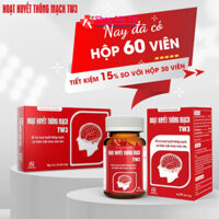 Hoạt Huyết Thông Mạch TW3 hỗ trợ hoạt huyết, thông mạch, cải thiện tuần hoàn máu não