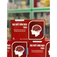 Hoạt Huyết Thông Mạch TW3, Hỗ Trợ Hoạt Huyết Thông Mạch, Cải Thiện Tuần Hoàn Máu Não, Hộp 30 Viên