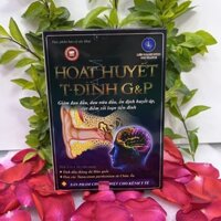 Hoạt huyết tiền đình G&P - hỗ trợ giảm các triệu chứng của thiểu năng tuần hoàn não (Mẫu mới)