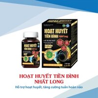 Hoạt huyết tiền đình Nhất Long lọ 30 viên - Hỗ trợ hoạt huyết, tăng cường tuần hoàn não