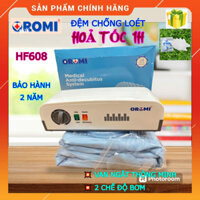 (HoảTốc1h) Đệm chống loét người bệnh OROMI HF-608 có van ngắt thông minh, 2 chế độ bơm - Đệm hơi người già, Nệm khí