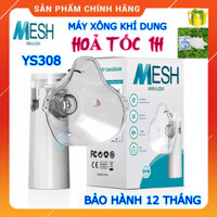 (HoảTốc1h) Máy xông khí dung cầm tay Mesh Nebulizer SY308 máy xông siêu âm không ồn, dùng pin, nhỏ gọn,máy xông mũi họng