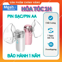 (HỏaTốcHCM) Máy Xông Mũi Họng Đa Năng N5 N3 Cho Bé,Người Lớn Máy Xông khí dung pin sạc Mesh Nebulizer ULTRASONIC