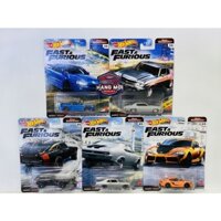 Hobby Store xe mô hình Hot Wheels Premium Fast and Furious set lẻ