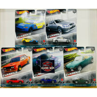 Hobby Store xe mô hình Hot Wheels Premium Modern Classic Full Set ( Honda Civic - Toyota - Fiat - Volkswagen - Mazda )